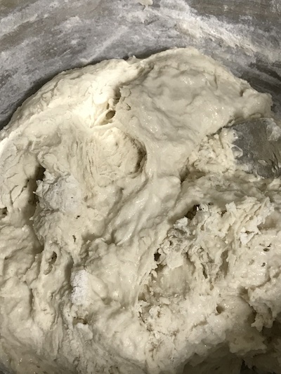 Mix the dough